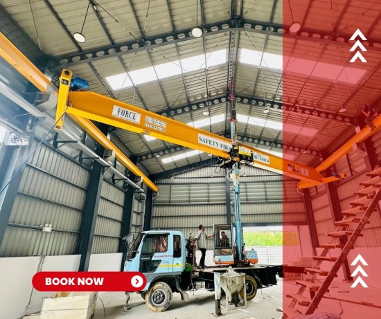 ติดตั้งเครนไฟฟ้าคานเดี่ยว